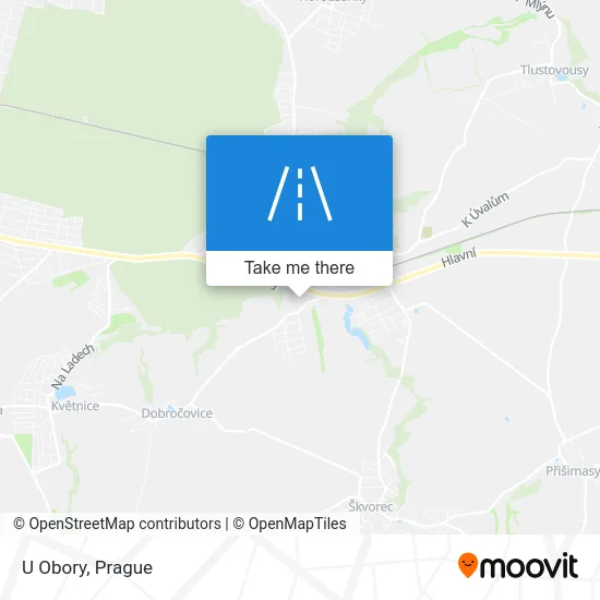 Карта U Obory