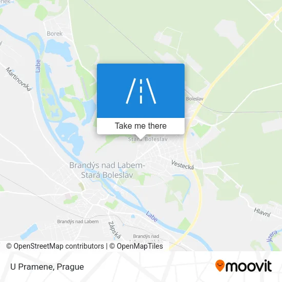 Карта U Pramene