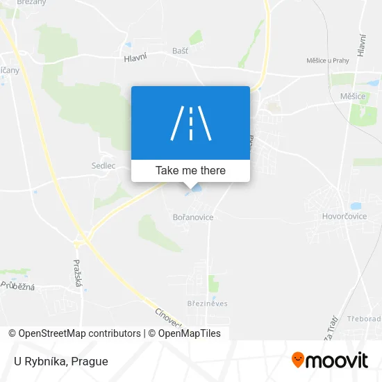 Карта U Rybníka