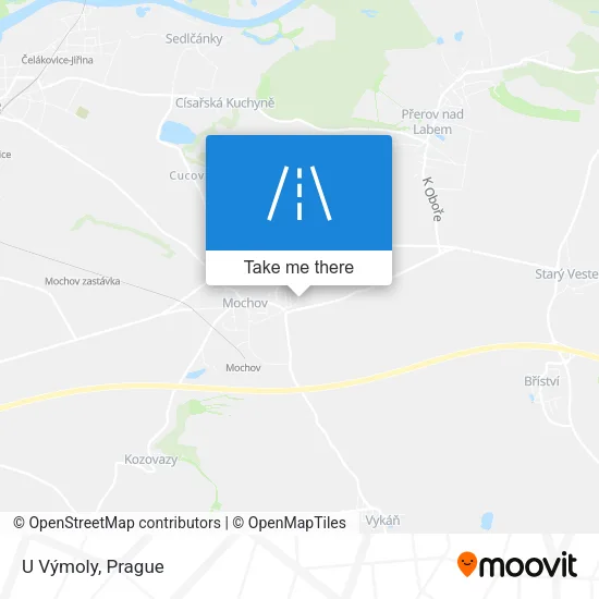 Карта U Výmoly