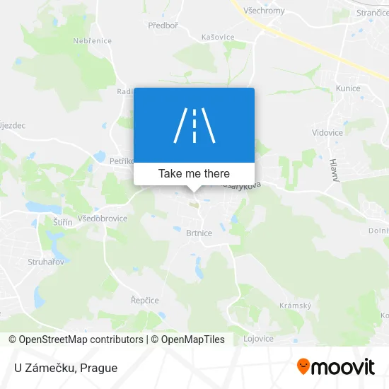 Карта U Zámečku