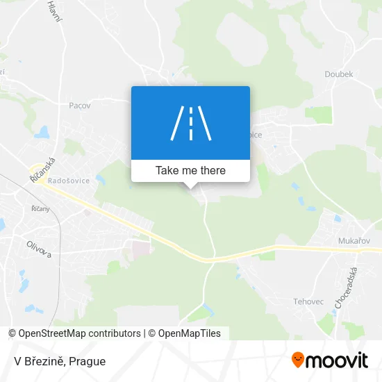 Карта V Březině