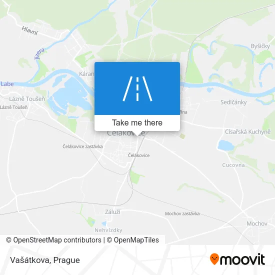 Карта Vašátkova