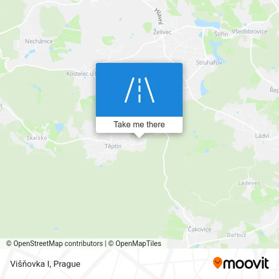 Карта Višňovka I