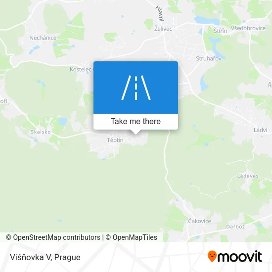 Карта Višňovka V
