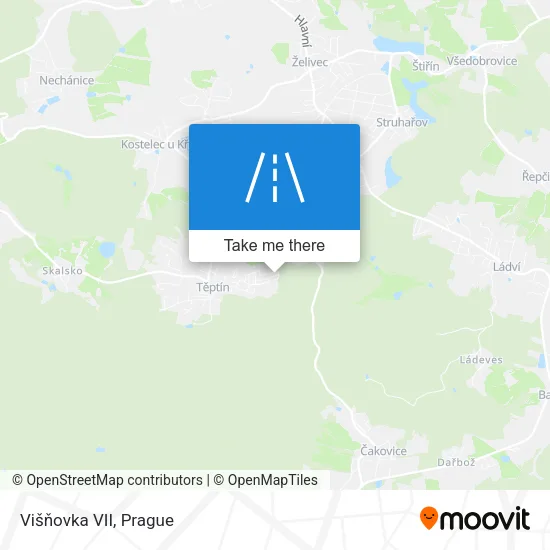 Карта Višňovka VII