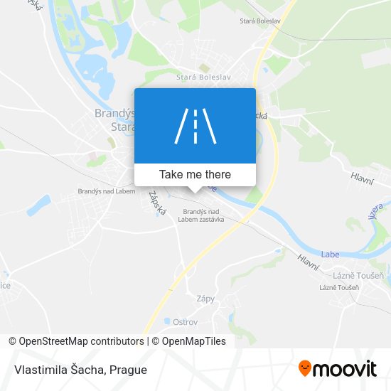 Карта Vlastimila Šacha
