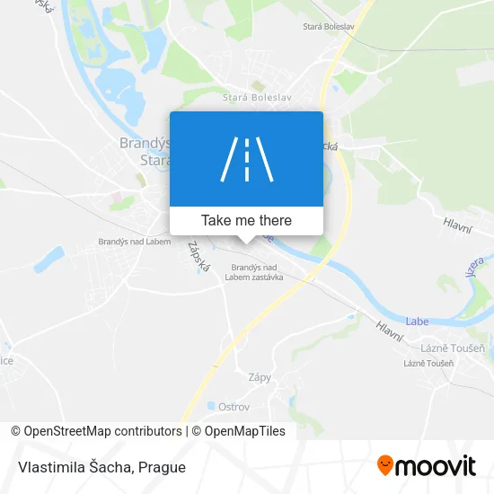 Карта Vlastimila Šacha