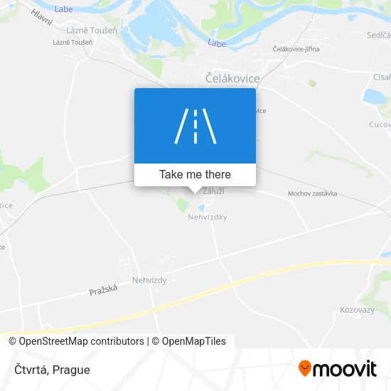 Карта Čtvrtá