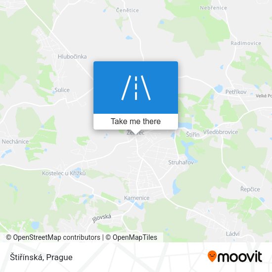 Štiřínská map