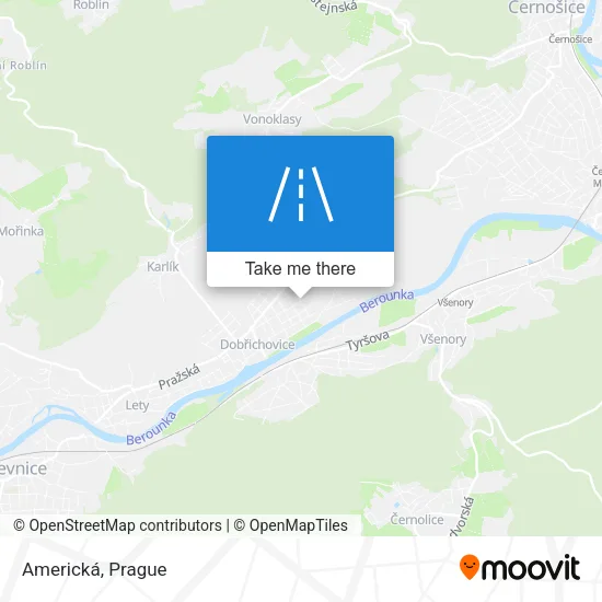 Карта Americká