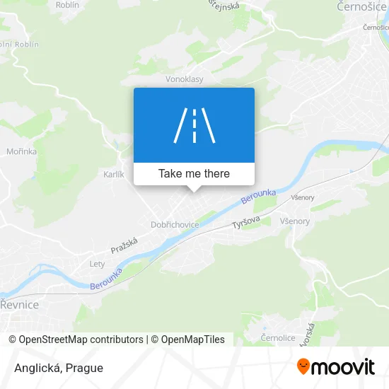 Карта Anglická