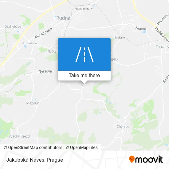 Карта Jakubská Náves