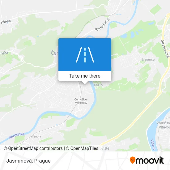 Карта Jasmínová