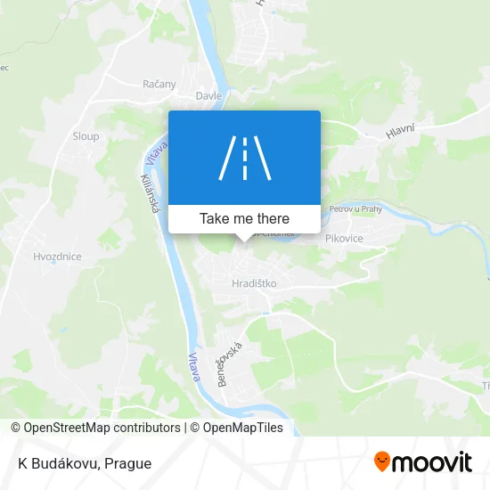 Карта K Budákovu