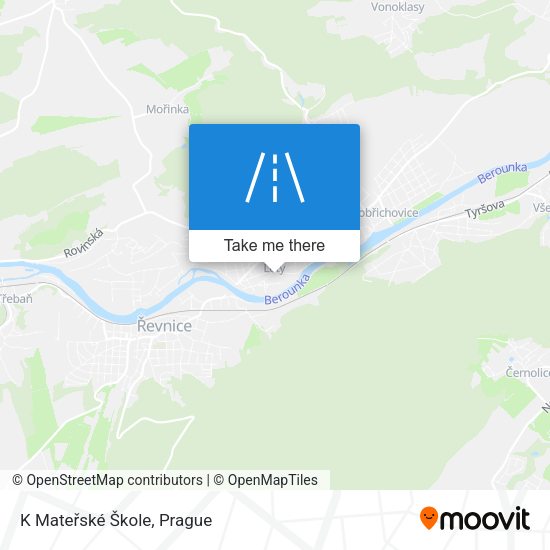 K Mateřské Škole map