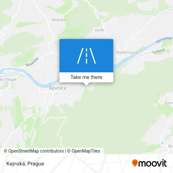 Карта Kejnská
