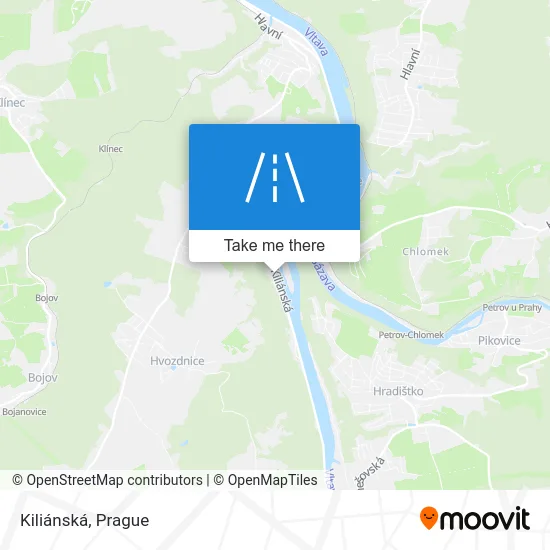 Карта Kiliánská