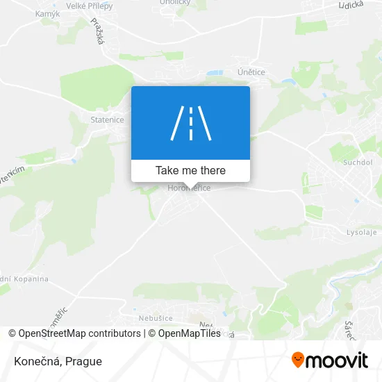 Карта Konečná