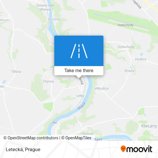 Карта Letecká