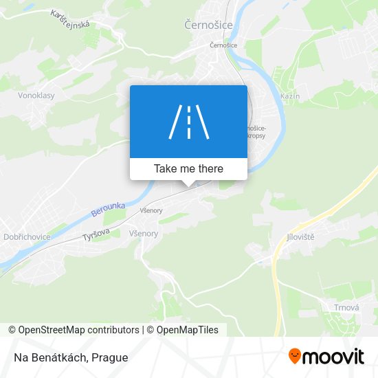 Карта Na Benátkách