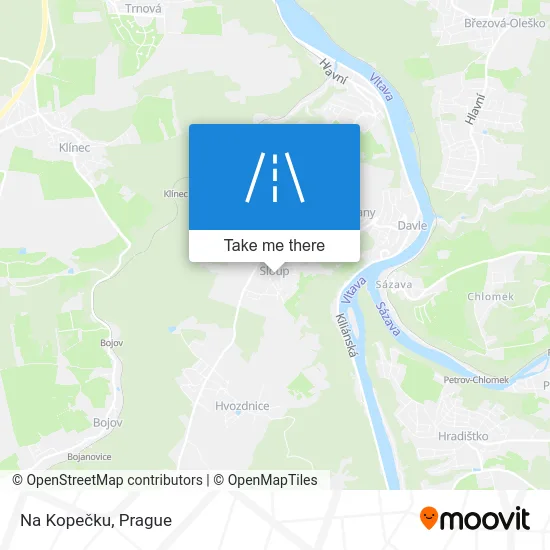 Карта Na Kopečku