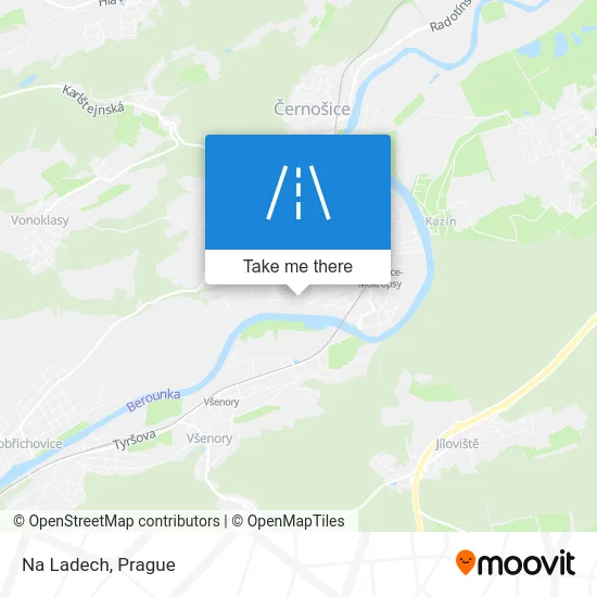 Карта Na Ladech