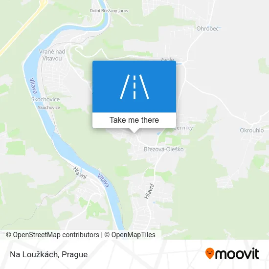 Карта Na Loužkách