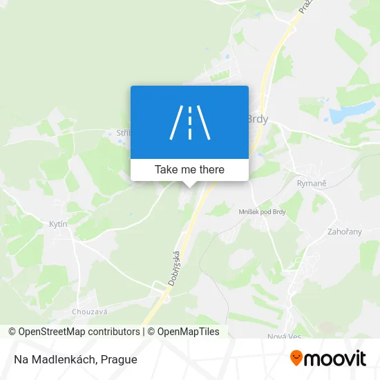 Карта Na Madlenkách