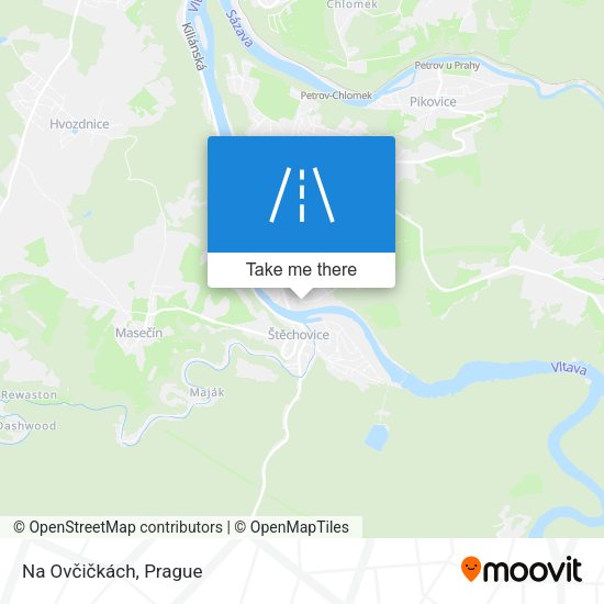 Na Ovčičkách map