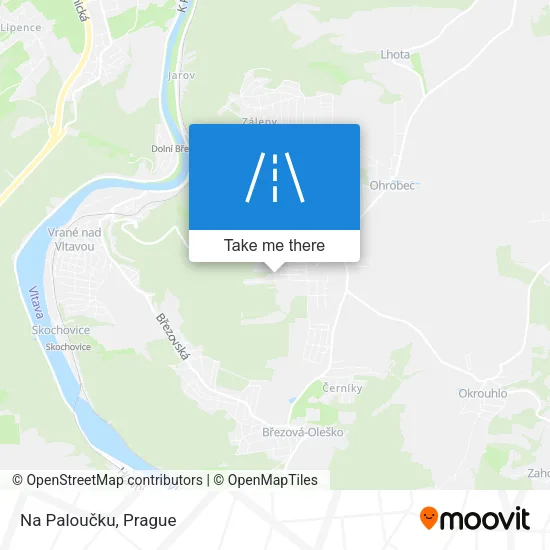 Карта Na Paloučku