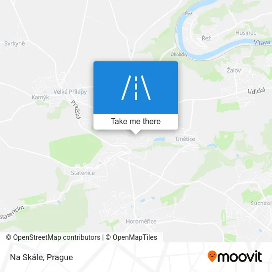 Na Skále map