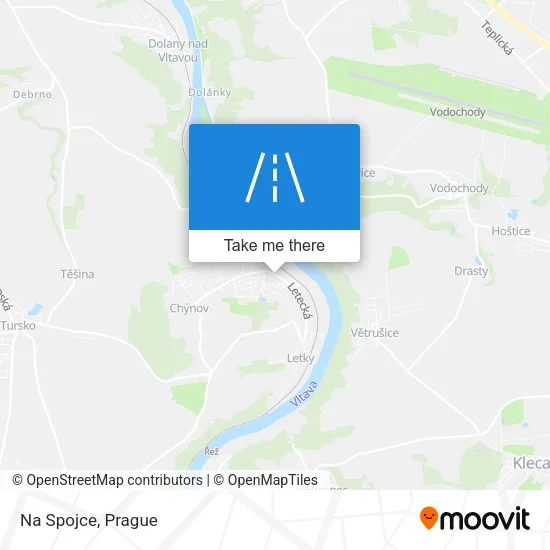 Карта Na Spojce