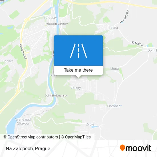 Карта Na Zálepech