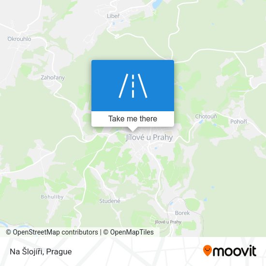 Na Šlojíři map