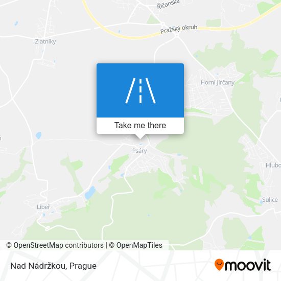 Nad Nádržkou map