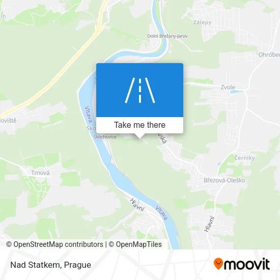 Карта Nad Statkem