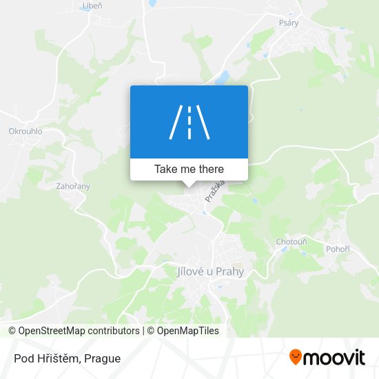 Pod Hřištěm map