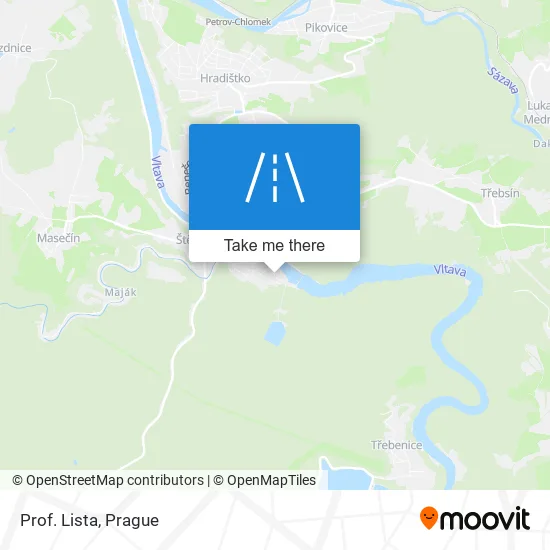 Карта Prof. Lista