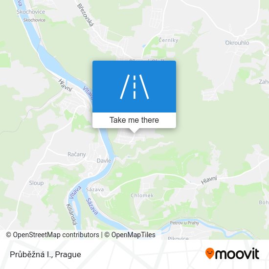 Průběžná I. map