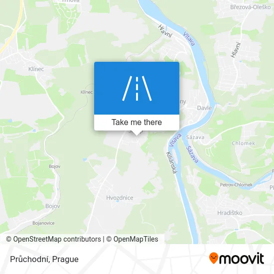 Карта Průchodní