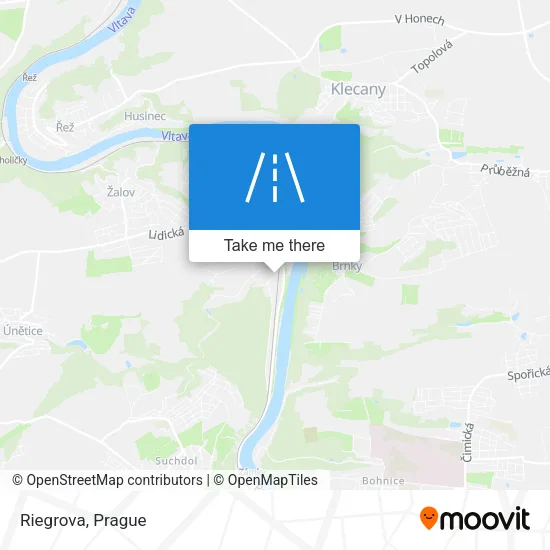 Карта Riegrova