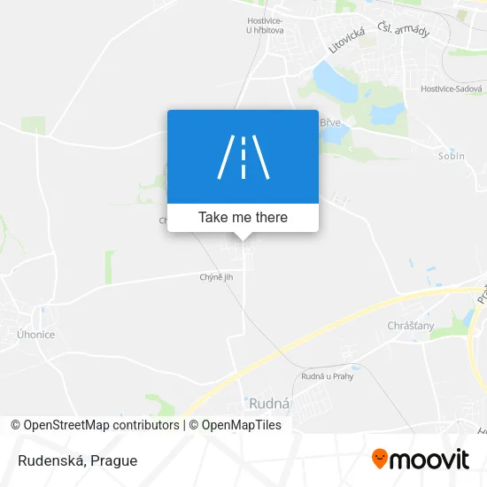 Карта Rudenská