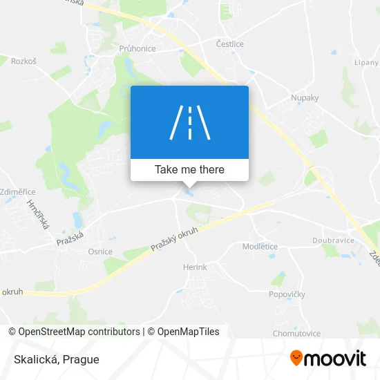 Карта Skalická