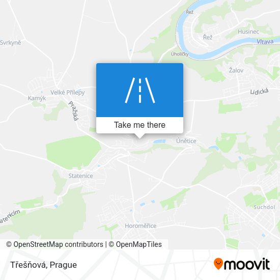 Třešňová map