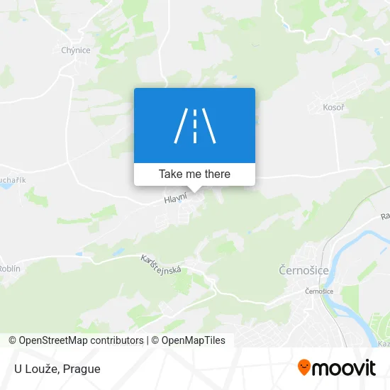 Карта U Louže