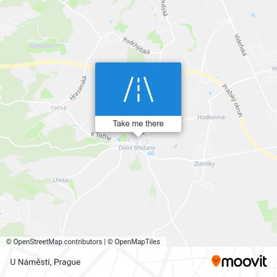 U Náměstí map