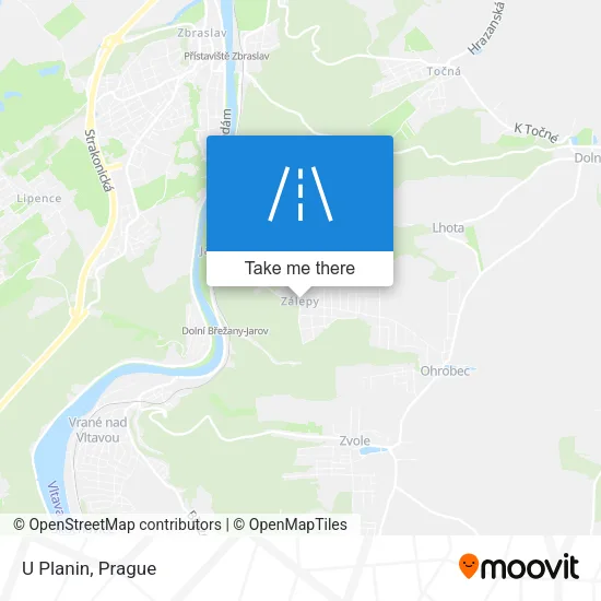 Карта U Planin