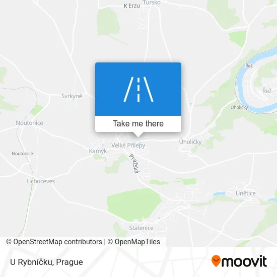 Карта U Rybníčku