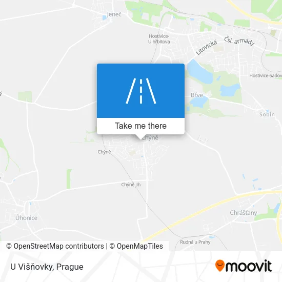 Карта U Višňovky